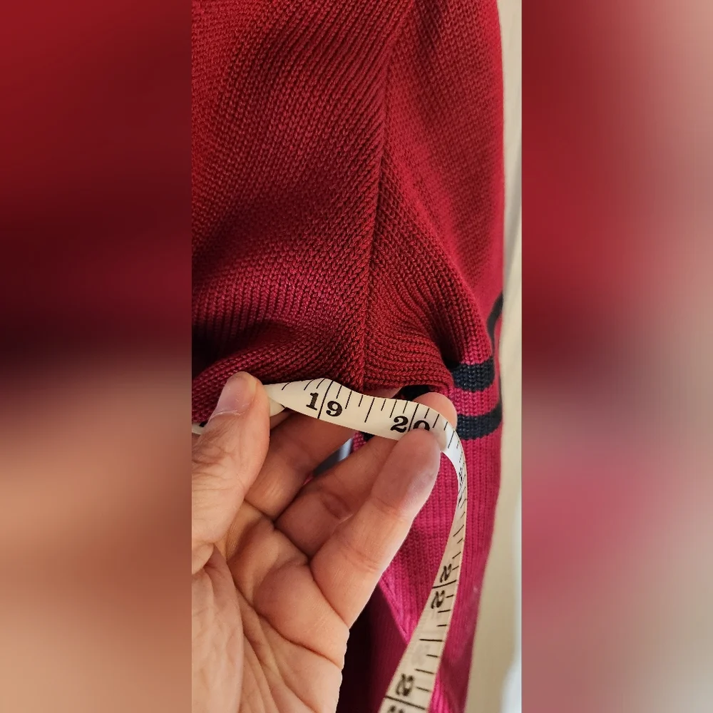 Vintage letterman jacket NC North Central Spokane, wa red black high-school - Picture 12 of 13